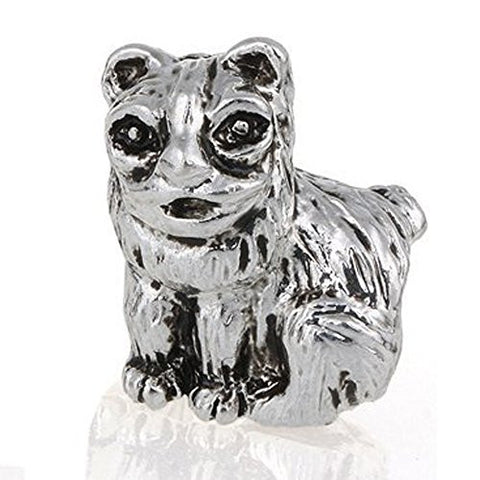 Cat Charm European Bead Compatible for Most European Snake Chain Bracelet - Sexy Sparkles Fashion Jewelry - 1