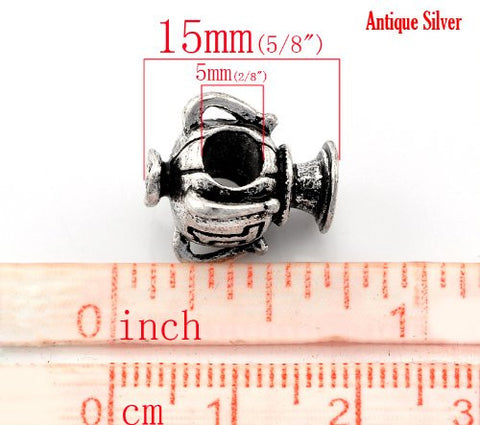 Winning Number 1 Trophy European Bead Compatible for Most European Snake Chain Bracelet - Sexy Sparkles Fashion Jewelry - 3