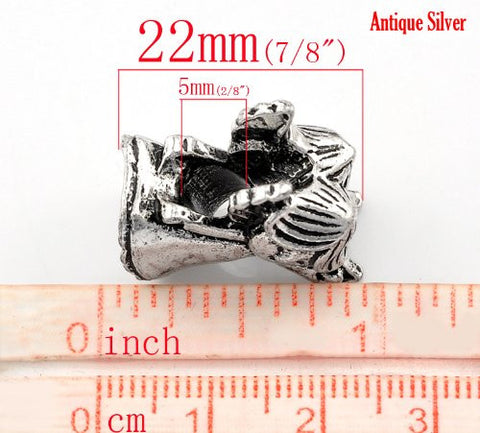 Dancing Angel Bead European Bead Compatible for Most European Snake Chain Charm Bracelet - Sexy Sparkles Fashion Jewelry - 3