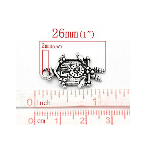 Cuckoo Clock Charm Pendant for Necklace - Sexy Sparkles Fashion Jewelry - 3