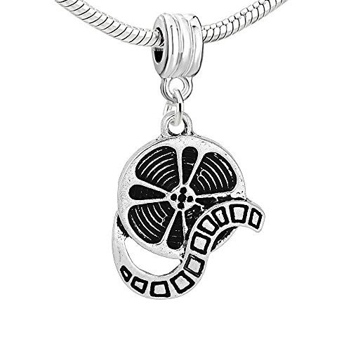 Movie Reel Dangle European Bead Compatible for Most European Snake Chain Bracelet - Sexy Sparkles Fashion Jewelry
