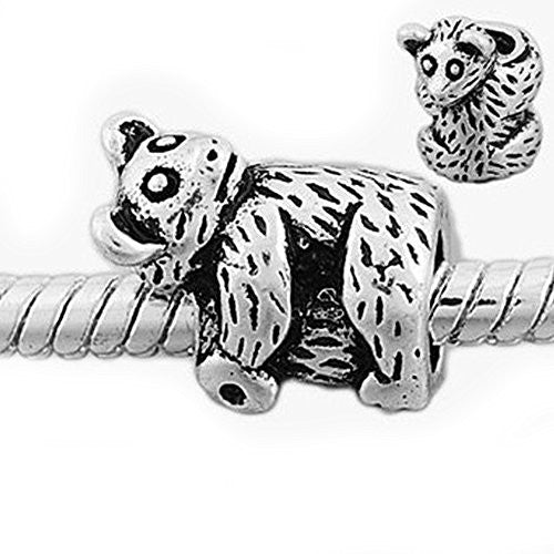 Koala Bear Charm for European Snake Chain Charm Bracelet