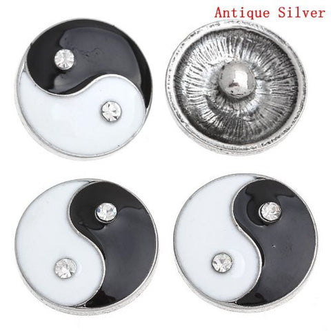 Chunk Snap Buttons Fits Snaps Chunk Bracelet - Sexy Sparkles Fashion Jewelry - 4