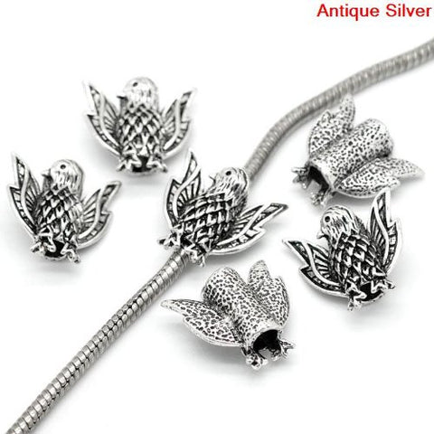 Hawk Charm European Bead Compatible for Most European Snake Chain Bracelet - Sexy Sparkles Fashion Jewelry - 2