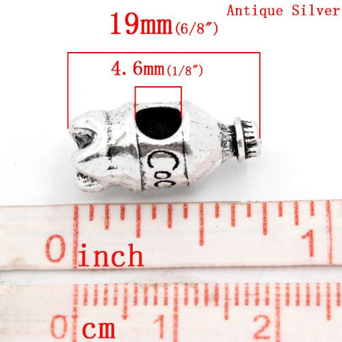 Bottle of Coca Cola European Bead Compatible for Most European Snake Chain Bracelet - Sexy Sparkles Fashion Jewelry - 3
