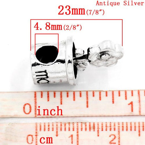 Mothers Day Gift Mom Flower Pot Charm European Bead Compatible for Most European Snake Chain Bracelet - Sexy Sparkles Fashion Jewelry - 3