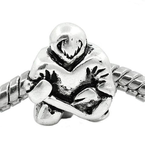Hockey Player European Bead Compatible for Most European Snake Chain Bracelet - Sexy Sparkles Fashion Jewelry - 4