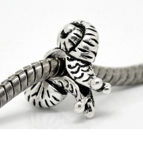 Snail Charm European Bead Compatible for Most European Snake Chain Bracelet