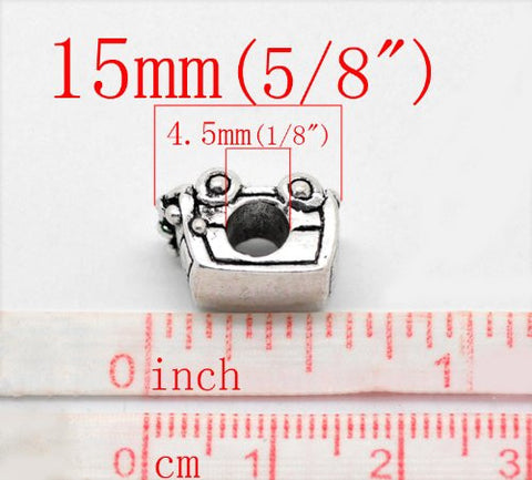 Peace Volkswagon Van Bead Charm Spacer for Snake Chain Charm Bracelet - Sexy Sparkles Fashion Jewelry - 3