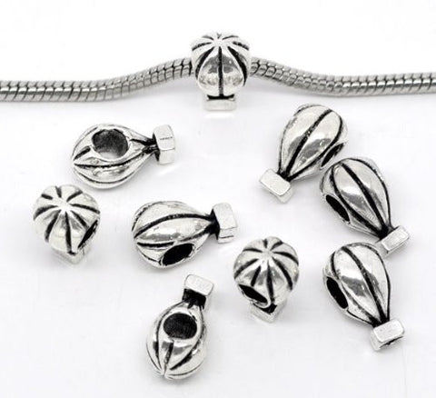 Hot Air Balloon Charm European Bead Compatible for Most European Snake Chain Bracelet - Sexy Sparkles Fashion Jewelry - 2