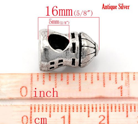 Lighthouse Tower European Bead Compatible for Most European Snake Chain Bracelet - Sexy Sparkles Fashion Jewelry - 3