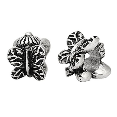 Butterfly Charm Bead European European Bead Compatible for Most European Snake Chain Charm Bracelet - Sexy Sparkles Fashion Jewelry - 3