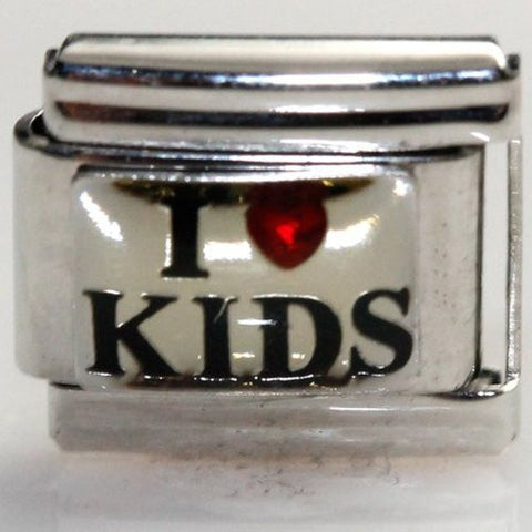 I Love My Kids Italian Link Bracelet Charm - Sexy Sparkles Fashion Jewelry - 4