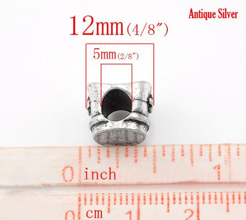 Nurse Cap Charm Spacer European Bead Compatible for Most European Snake Chain Bracelet - Sexy Sparkles Fashion Jewelry - 3