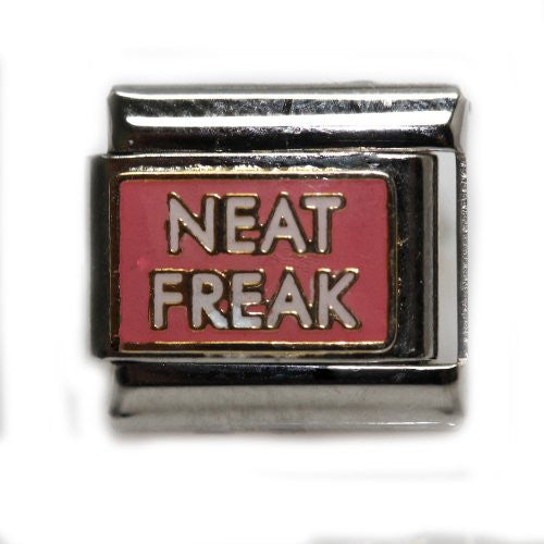 Neat Freak Italian Link Bracelet Charm - Sexy Sparkles Fashion Jewelry - 1