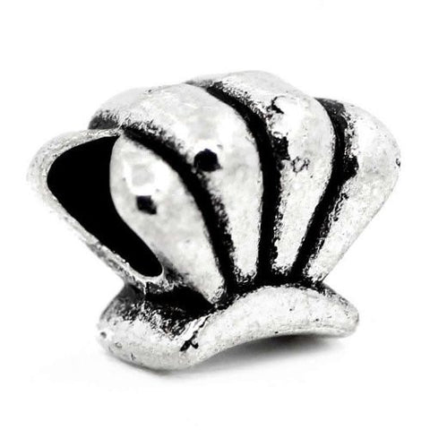 Sea Shell Bead European Bead Compatible for Most European Snake Chain Charm Bracelet - Sexy Sparkles Fashion Jewelry - 4