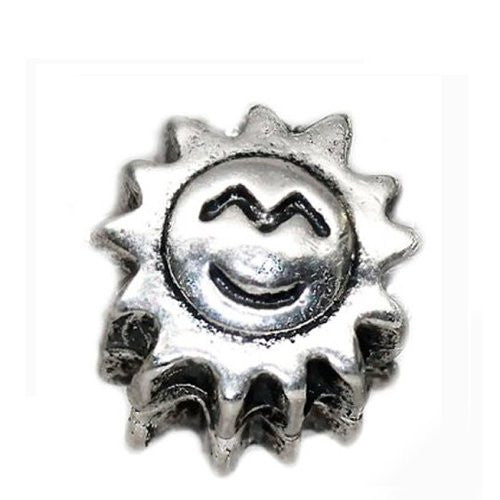 Clip Lock Stopper Sun Face Clip For Snake Chain Charm Bracelet - Sexy Sparkles Fashion Jewelry