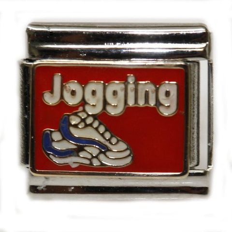 Jogging Sneaker Italian Link Bracelet Charm - Sexy Sparkles Fashion Jewelry - 1