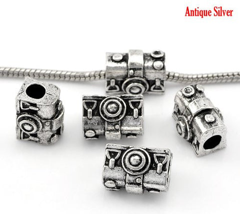 Old Fashion Camera Charm Spacer European Bead Compatible for Most European Snake Chain Bracelet - Sexy Sparkles Fashion Jewelry - 2