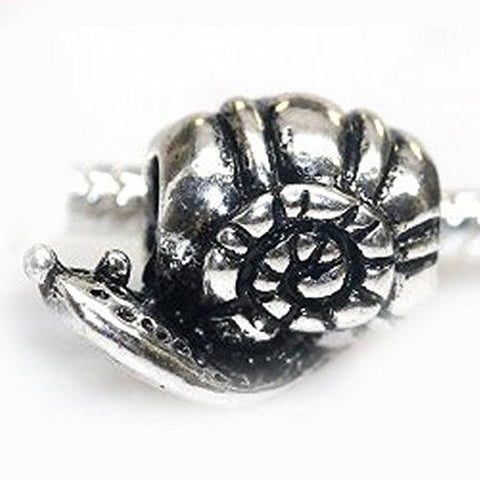 Snail Slide on Charm European Bead Compatible for Most European Snake Chain Bracelet - Sexy Sparkles Fashion Jewelry - 2