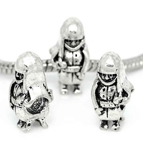 Soldier Spacer European Bead Compatible for Most European Snake Chain Bracelet - Sexy Sparkles Fashion Jewelry - 3