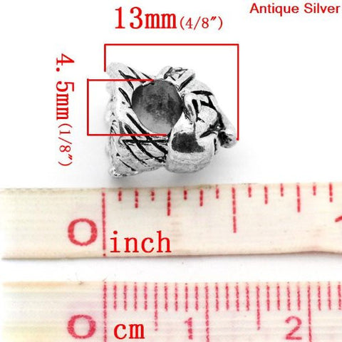 Indian Head Charm European Bead Compatible for Most European Snake Chain Bracelet - Sexy Sparkles Fashion Jewelry - 3