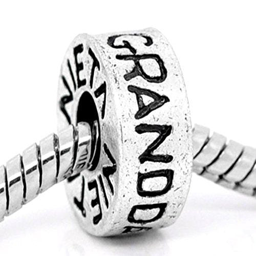 Family Charms to Choose for Snake Chain Charm Bracelet (Granddaughter)