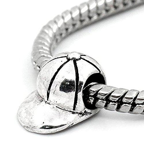 Cap/hat Spacer European Bead Compatible for Most European Snake Chain Bracelet