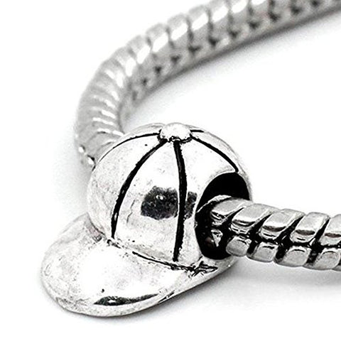 Cap/hat Spacer European Bead Compatible for Most European Snake Chain Bracelet - Sexy Sparkles Fashion Jewelry - 1