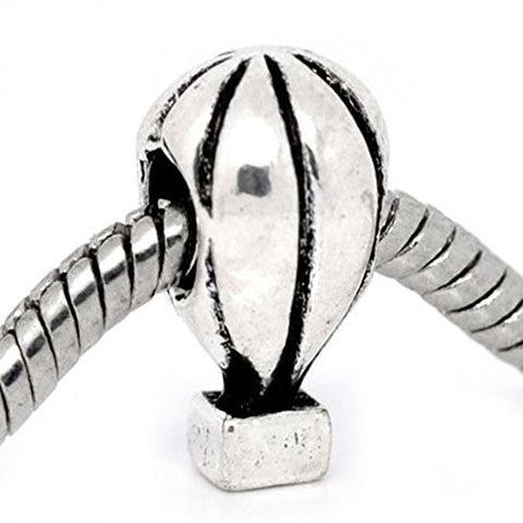 Hot Air Balloon Charm European Bead Compatible for Most European Snake Chain Bracelet - Sexy Sparkles Fashion Jewelry - 1