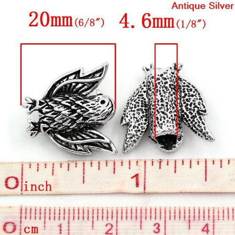 Hawk Charm European Bead Compatible for Most European Snake Chain Bracelet - Sexy Sparkles Fashion Jewelry - 3