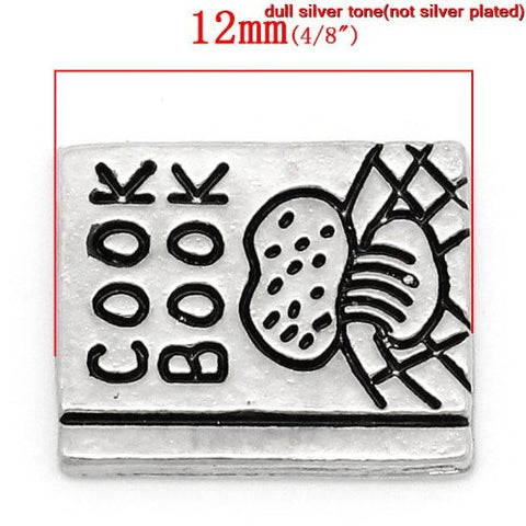 Cook Book Floating Charm For Glass Living Memory Lockets - Sexy Sparkles Fashion Jewelry - 4