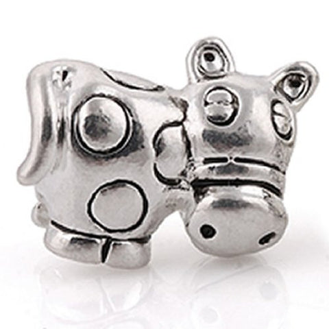 Dairy Cow Bead European Bead Compatible for Most European Snake Chain Charm Bracelet - Sexy Sparkles Fashion Jewelry - 4