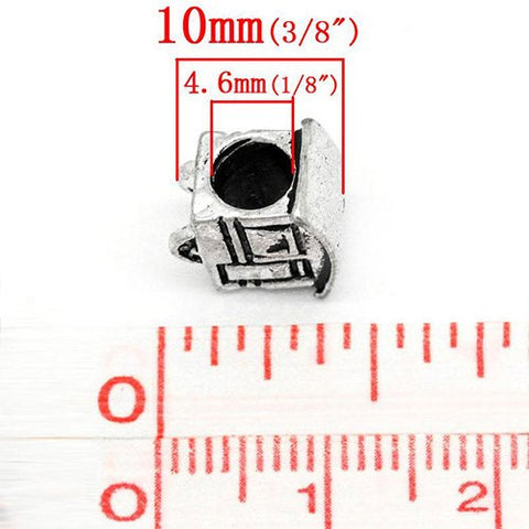 Rv Camper Trailer Bead Spacer for Snake Chain Charm Bracelet - Sexy Sparkles Fashion Jewelry - 2