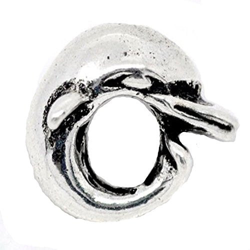 Dolphin European Bead Compatible for Most European Snake Chain Charm Bracelet