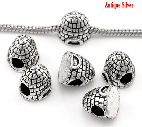Eskimo Ice House Igloo Bead European Bead Compatible for Most European Snake Chain Charm Bracelet - Sexy Sparkles Fashion Jewelry - 2