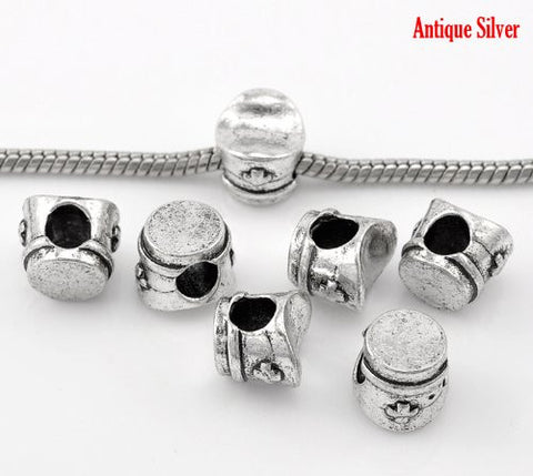 Nurse Cap Charm Spacer European Bead Compatible for Most European Snake Chain Bracelet - Sexy Sparkles Fashion Jewelry - 2