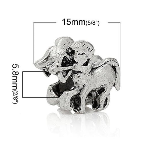 Sagittarius Bead Compatible for Most European Snake Chain Bracelet - Sexy Sparkles Fashion Jewelry - 3