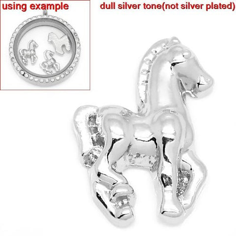 Horse Floating Charms For Glass Living Memory Lockets - Sexy Sparkles Fashion Jewelry - 2