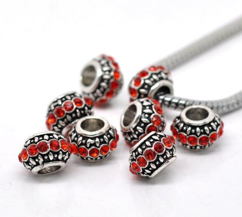 Birthstone  Charm European Bead Compatible for Most European Snake Chain Bracelet - Sexy Sparkles Fashion Jewelry - 3