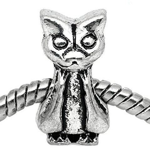 Siamese Cat European Bead Compatible for Most European Snake Chain Bracelet - Sexy Sparkles Fashion Jewelry - 1