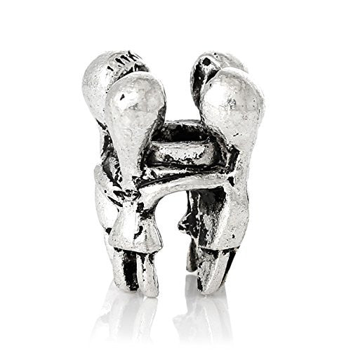 Family Hugging Charm Bead - Sexy Sparkles Fashion Jewelry - 1