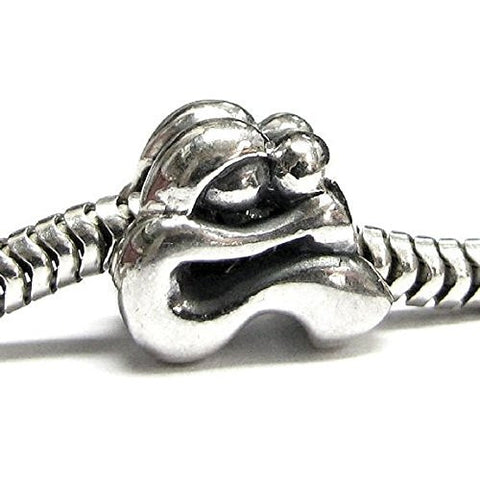 Mothers Day Bulk Charm Beads for Snake Chain Charm Bracelet Compatible with Pandora Bracelet - Sexy Sparkles Fashion Jewelry - 4