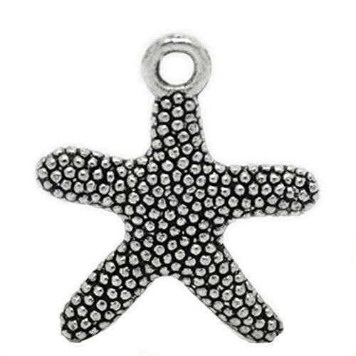 Starfish Bracelet Necklace Charm Pendant - Sexy Sparkles Fashion Jewelry - 1