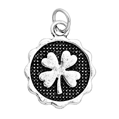 Four Leaf Clover Charm Pendant for Necklace - Sexy Sparkles Fashion Jewelry - 1