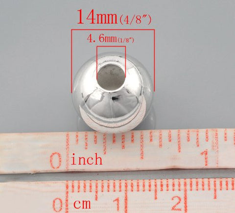 Smooth Ball Bead European Bead Compatible for Most European Snake Chain Charm Bracelet - Sexy Sparkles Fashion Jewelry - 4