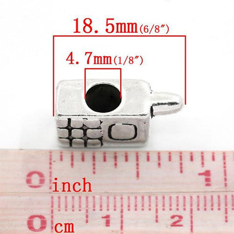 Mobile Phone/cellphone European Bead Compatible for Most European Snake Chain Bracelet - Sexy Sparkles Fashion Jewelry - 2