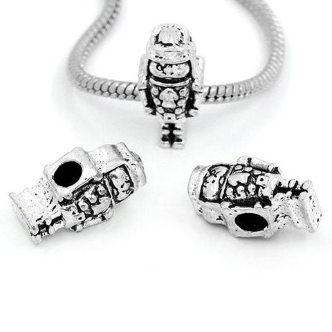 Robot Spacer European Bead Compatible for Most European Snake Chain Bracelet - Sexy Sparkles Fashion Jewelry - 3