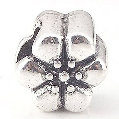 Flower Charm European Bead Compatible for Most European Snake Chain Bracelet - Sexy Sparkles Fashion Jewelry