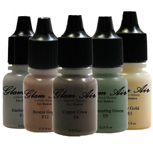 Glam Air Airbrush Makeup Water-based in 5 Assorted Winter Collection (For All Skin Types)E1,E4,E9,E12,E13 - Sexy Sparkles Fashion Jewelry - 1